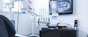Advanced dental technology in dental office